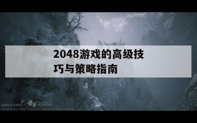 2048游戏的高级技巧与策略指南