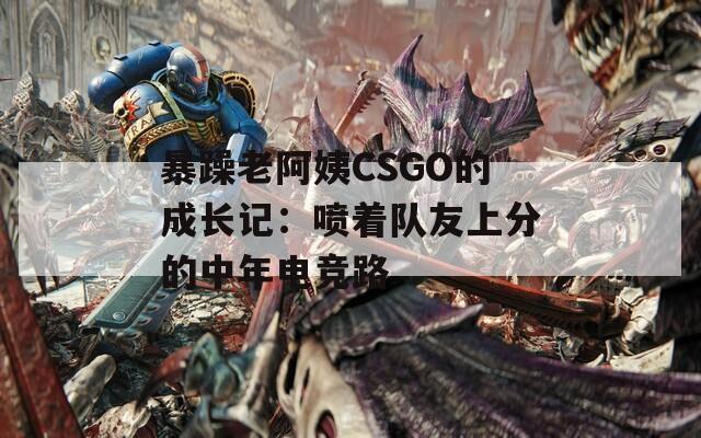 暴躁老阿姨CSGO的成长记：喷着队友上分的中年电竞路