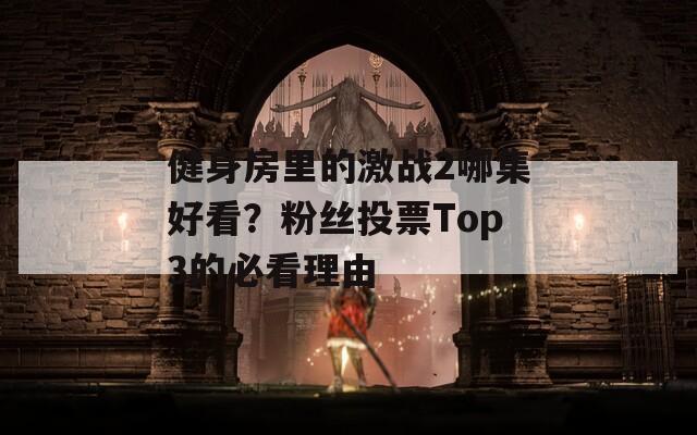 健身房里的激战2哪集好看？粉丝投票Top3的必看理由