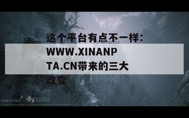 这个平台有点不一样：WWW.XINANPTA.CN带来的三大改变