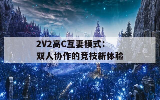 2V2高C互妻模式：双人协作的竞技新体验